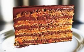 Buckwheat, Bergamot & Blood Orange Chiffon Cake