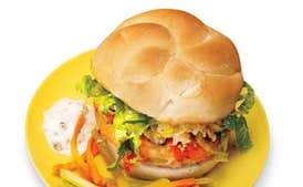 Buffalo Chicken Burger