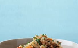 Bulgur with Apricots and Almonds