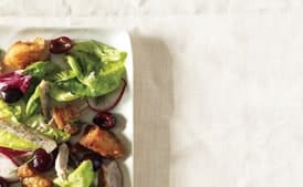 Butter Lettuce, Chicken, and Cherry Salad