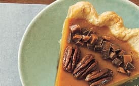 Butter Pecan Toffee Pumpkin Pie