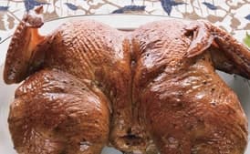 Butterflied Turkey with Fennel, Sausage, and Ricotta Stuffing