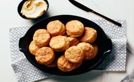 Buttermilk Biscuits With Honey Butter