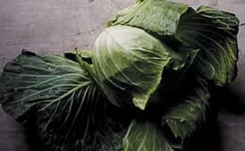 Buttermilk Cabbage Soup With Black Walnut "Pesto"