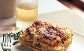 Butternut Squash and Mushroom Lasagna