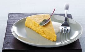 Butternut Squash Flan with Parmesan Sage Sauce