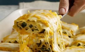 Butternut Squash Lasagna Rolls