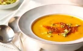 Butternut Squash Soup with Pumpkin Butter