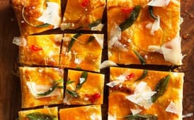 Butternut Squash Tart with Fried Sage