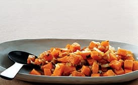 Butternut Squash with Shallots and Sage