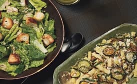Caesar Salad with Sourdough Croutons