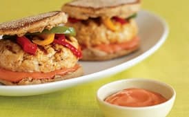 Cajun Turkey Cheeseburgers With Tabasco Ketchup
