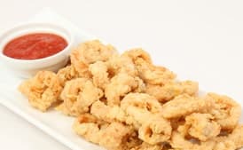 Calamari with Roasted Tomato Sauce