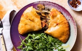 Calzones with Chorizo and Kale