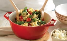 Campanelle with Tomatoes and Feta