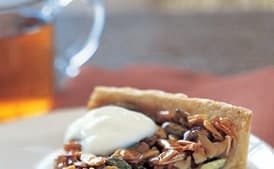 Caramelized Pistachio, Walnut, and Almond Tart