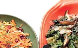 Carrot and Cranberry Salad with Fresh Ginger Dressing