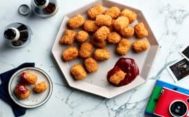 Cauliflower-Carrot Cheesy Tots