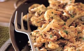 Cauliflower with Mustard-Lemon Butter