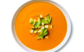 Celery Root and Carrot Soup