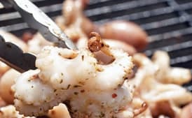 Char-Grilled Squid in Sherry Marinade