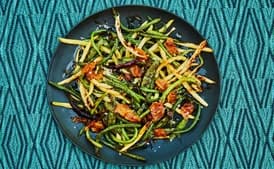 Charred Bean and Pea Salad