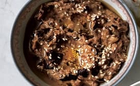 Charred Eggplant and Tahini Spread