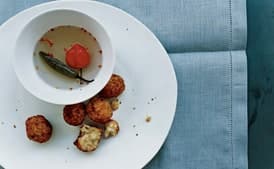 Cheddar Rice Fritters