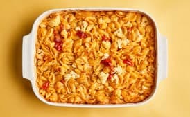 Cheesy Baked Pasta with Cauliflower