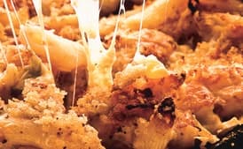 Cheesy Baked Penne with Cauliflower and Crème Fraîche