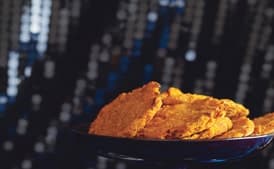 Cheesy Sweet Potato Crisps