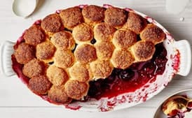 Cherry Biscuit Cobbler