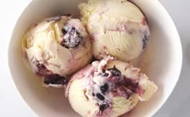 Cherry-Bourbon Ice Cream