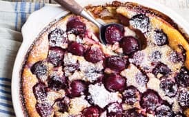 Cherry Buttermilk Clafoutis