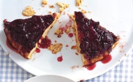 Cherry-Cornmeal Upside-Down Cake