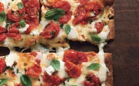 Cherry Tomato Pizza Margherita
