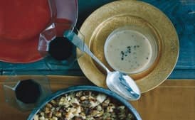 Chestnut, Leek, and Apple Stuffing