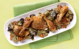 Chicken and Artichoke Fricassée with Morel Mushrooms