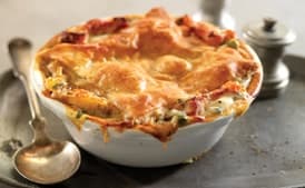 Chicken and Root Vegetable Pot Pie