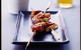 Chicken and Scallion Skewers
