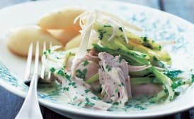Chicken in Horseradish and Chervil Sauce