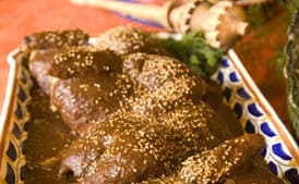 Chicken in Mole, Puebla Style