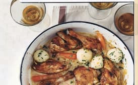 Chicken in Riesling