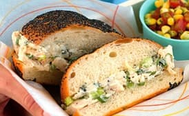 Chicken Salad Sandwiches with Blue Cheese