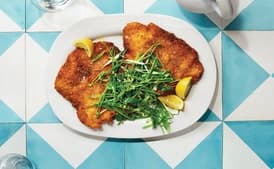 Chicken Saltimbocca with Crunchy Pea Salad