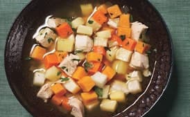 Chicken Soup with Root Vegetables
