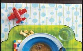 Chicken Soup with Stars and Meatballs