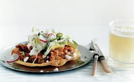 Chicken Tostadas