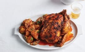 Chile-and-Citrus–Rubbed Chicken with Potatoes