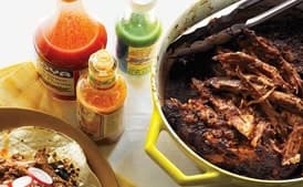 Chile-Braised Pork Shoulder Tacos
